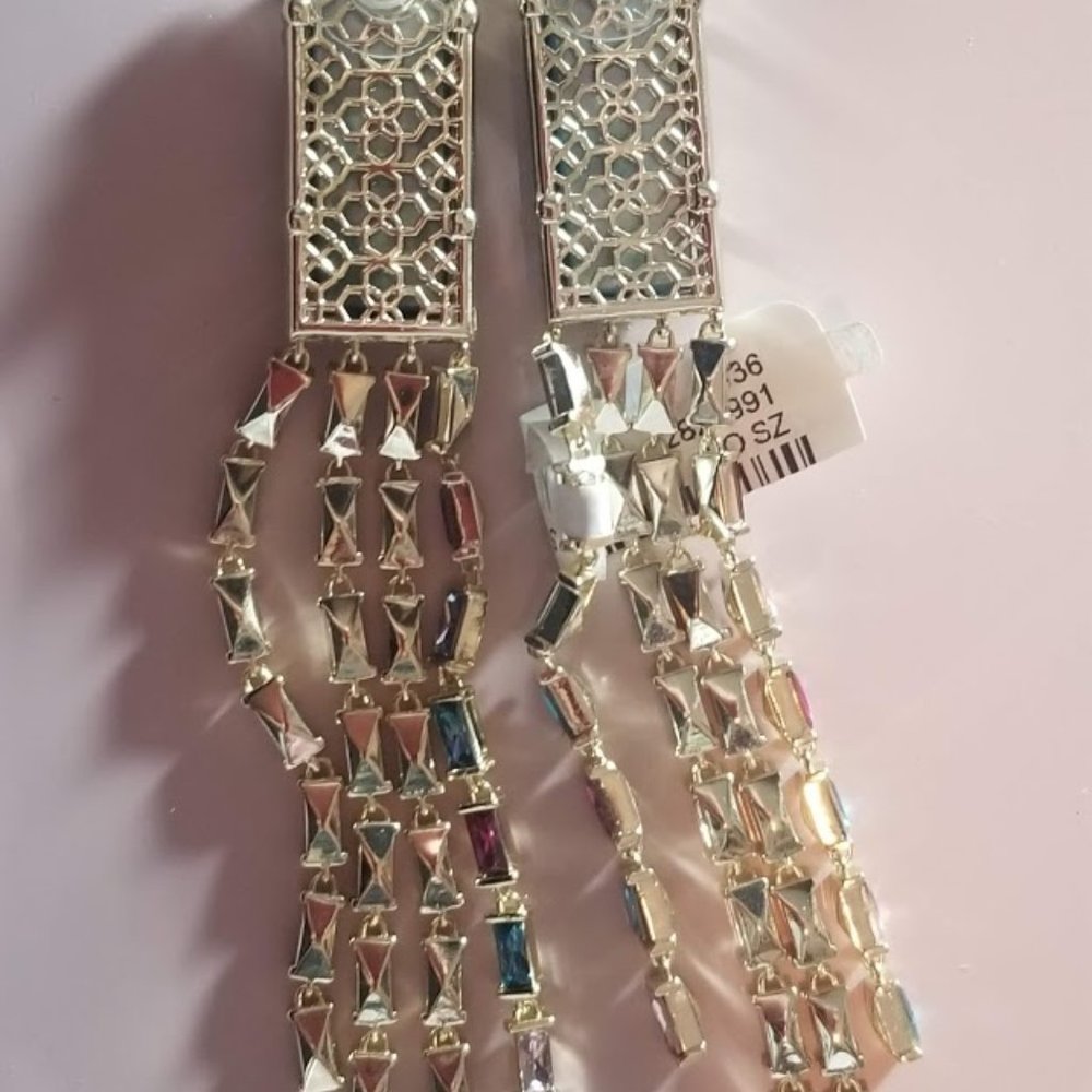 Kendra Scott Multi Color Gabal Earring - Picture 4 of 4